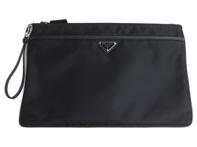 Prada Tessuto Nero Sintetico  ref.1360158