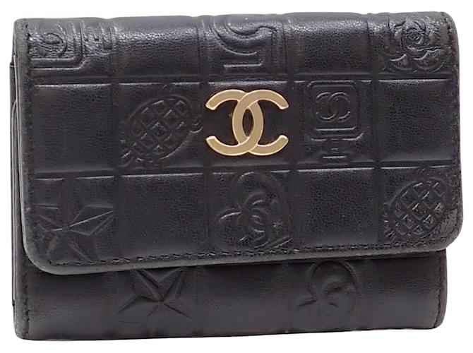 Timeless Chanel Camellia Black Leather  ref.1360161