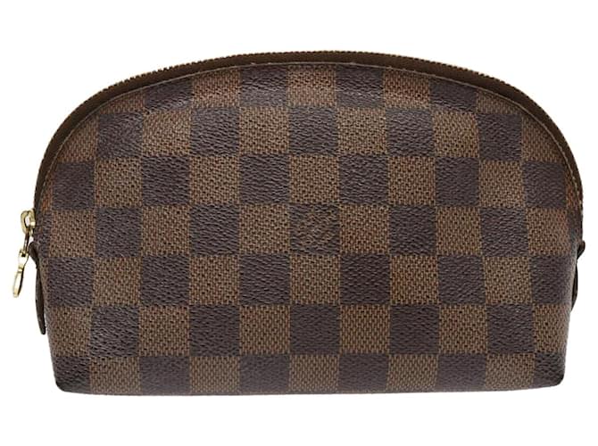 Louis Vuitton cosmetic pouch Brown Cloth  ref.1360163