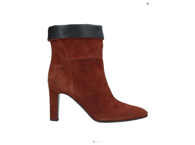 Giuseppe Zanotti Kubrick Ankle Boots Cognac Leather