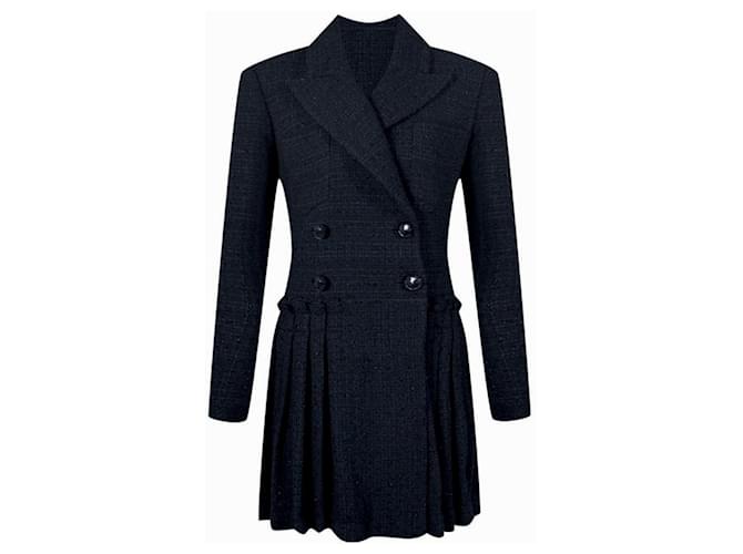Chanel 10K$ New Runway Tweed Jacket Dress Multiple colors  ref.1360177