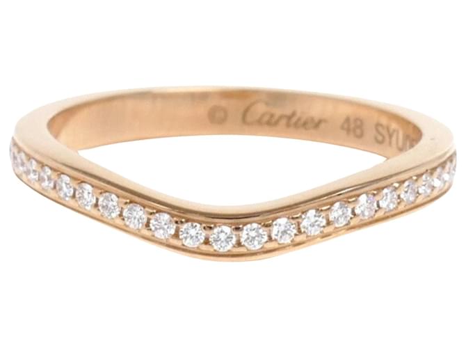 Cartier Ballerine Dourado Ouro rosa  ref.1360302