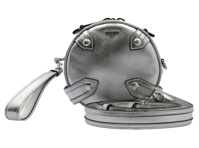 Moschino Silvery Leather  ref.1360357