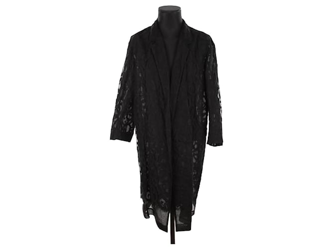 Dries Van Noten Chaqueta de algodón Negro  ref.1360388