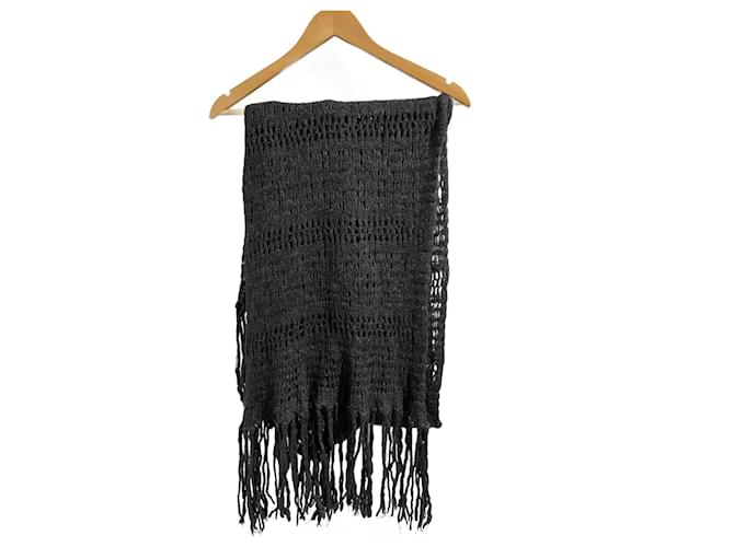 ISABEL MARANT  Scarves T.  Wool Black  ref.1360408