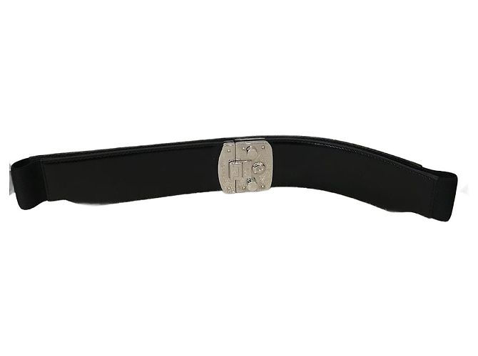 GUCCI Gürtel T.cm 80 Andere Schwarz
