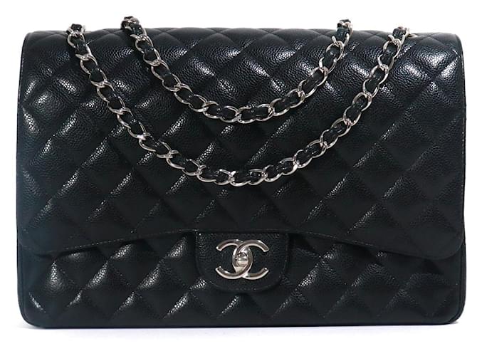 CHANEL  Handbags T.  leather Black  ref.1360419