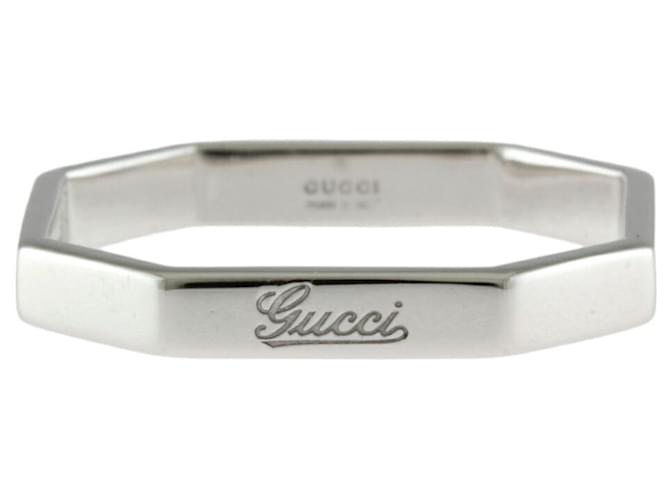 Gucci - Or blanc Argenté  ref.1360487