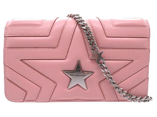 Stella Mc Cartney Stella McCartney Star Pink Synthetic  ref.1360642