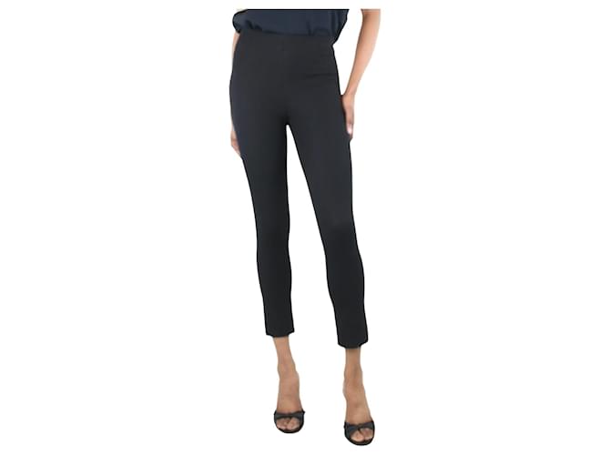 Joseph Pantaloni cropped neri - taglia UK 6 Nero Viscosa  ref.1360839