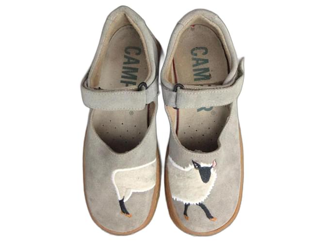 Autre Marque Mocassins Cuir Gris  ref.1360842