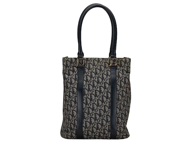 Dior Oblique Canvas Tote Bag Bolsa de lona em bom estado  ref.1360970