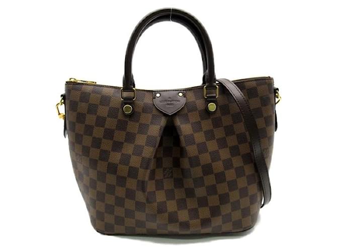 Louis Vuitton Siena PM Canvas Handbag N41545 in excellent condition Cloth  ref.1360972