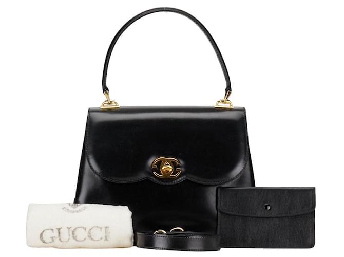 Sac à main en cuir Gucci Sac à main en cuir en bon état  ref.1360986