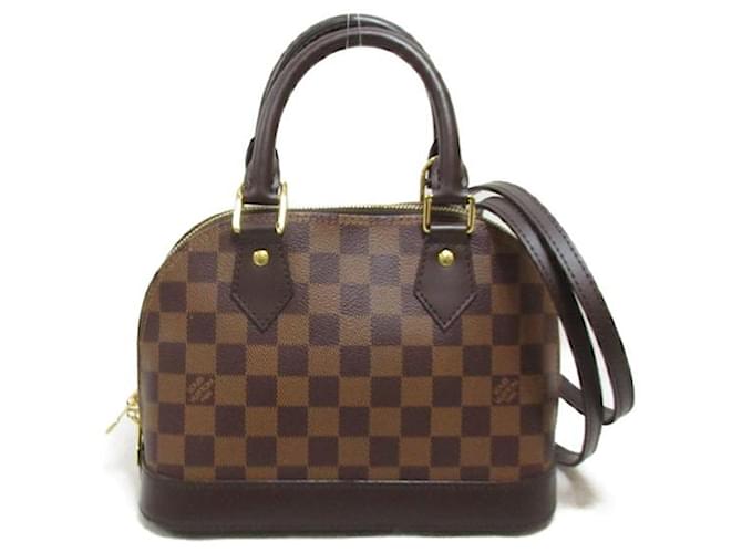 Louis Vuitton Alma BB Canvas Handbag N41221 in excellent condition Cloth  ref.1360991