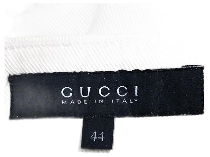 Pantalones GUCCI T.IT 44 Algodón Beige