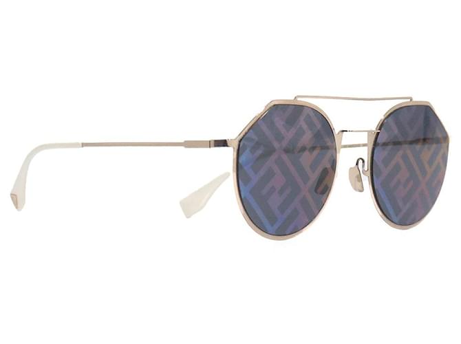 FENDI  Sunglasses T.  metal Golden  ref.1361244