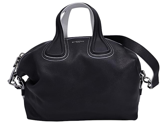 Givenchy Medium Nightingale Bag in Black calf leather Leather Pony-style calfskin  ref.1361296