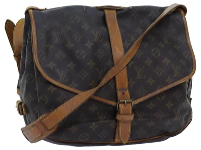 Louis Vuitton Monogram Saumur 35 Shoulder Bag M42254 LV Auth 71717 Cloth  ref.1361498