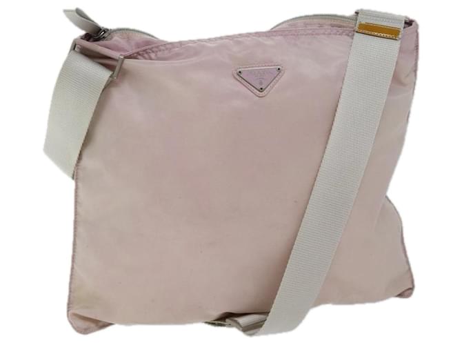 PRADA Shoulder Bag Nylon Pink Auth 71905  ref.1361534