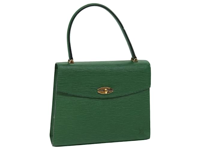 LOUIS VUITTON Epi Malesherbes Hand Bag Green M52374 LV Auth 71695 Leather  ref.1361567