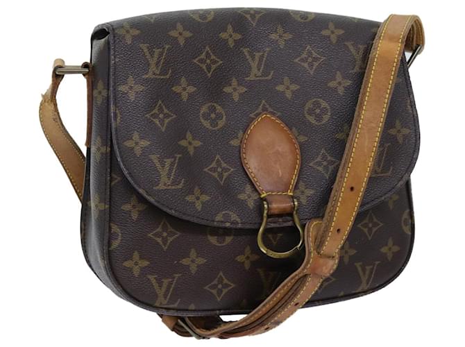 LOUIS VUITTON Monogram Saint Cloud GM Shoulder Bag M51242 LV Auth 72335 Cloth  ref.1361613