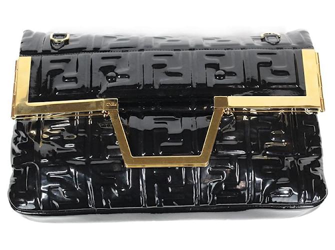 Fendi Handbags Black Patent leather  ref.1361637