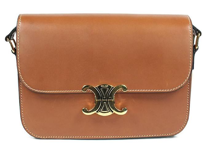 Céline Handbags Brown Leather  ref.1361684