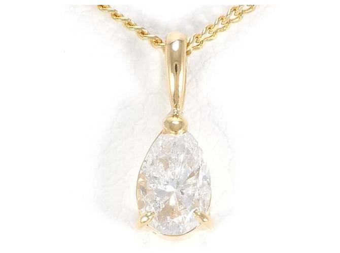 & Other Stories andere 18K Diamant-Halskette, Metallhalskette in ausgezeichnetem Zustand  ref.1361759