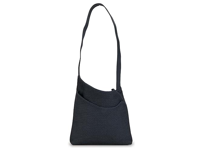 Borsa a tracolla Sac de Pansage Hermès blu Blu navy Tela Panno  ref.1361846