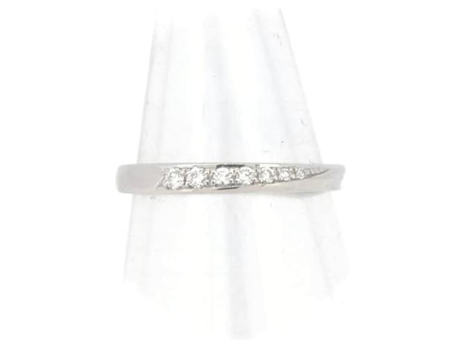 & Other Stories [LuxUness] Platinum Diamond Ring Metal Ring in Excellent condition  ref.1361942