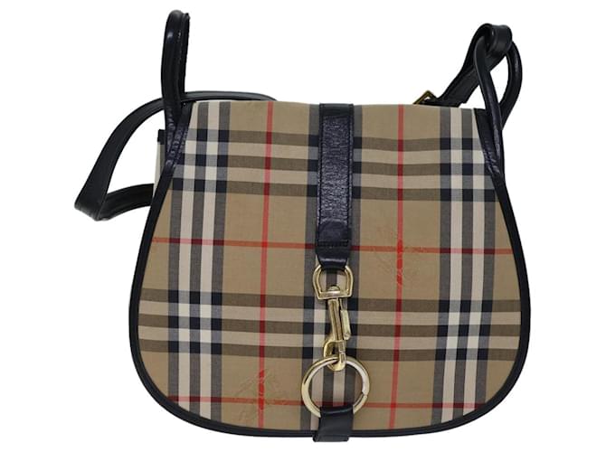 Burberry Nova Check Beige Tela  ref.1361986