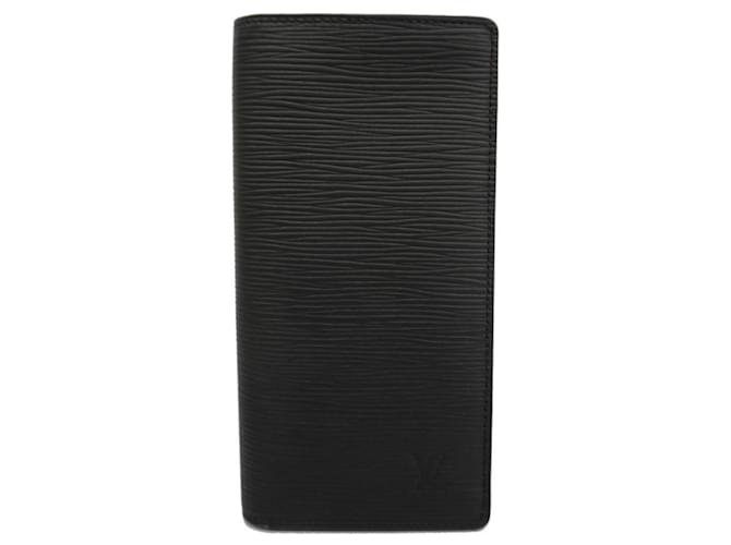 Louis Vuitton Brazza Black Leather  ref.1362016