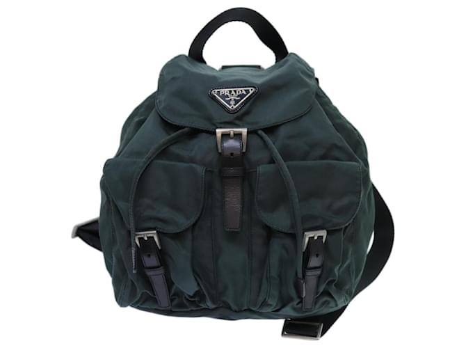 Prada Tessuto Verde Argento  ref.1362022