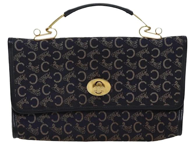 Céline Celine Macadam Blu navy Tela  ref.1362047