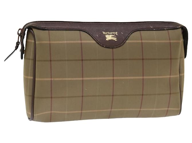 Burberry Nova Check Toile Marron  ref.1362403