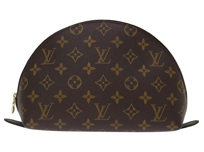 Louis Vuitton Demi ronde Brown Cloth  ref.1362580