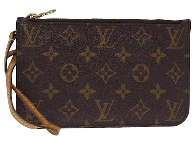 Louis Vuitton POCHETTE NEVERFULL Brown Cloth  ref.1362674