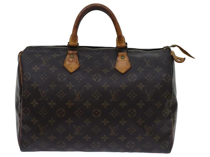 Louis Vuitton Speedy 35 Toile Marron  ref.1362688