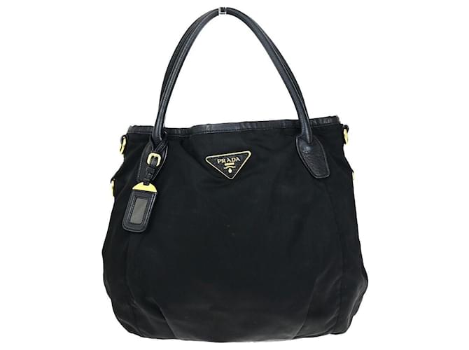 Prada Tessuto Nero Sintetico  ref.1362716