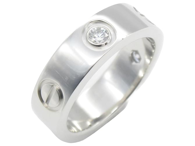 Cartier Love Prata Ouro branco  ref.1362807