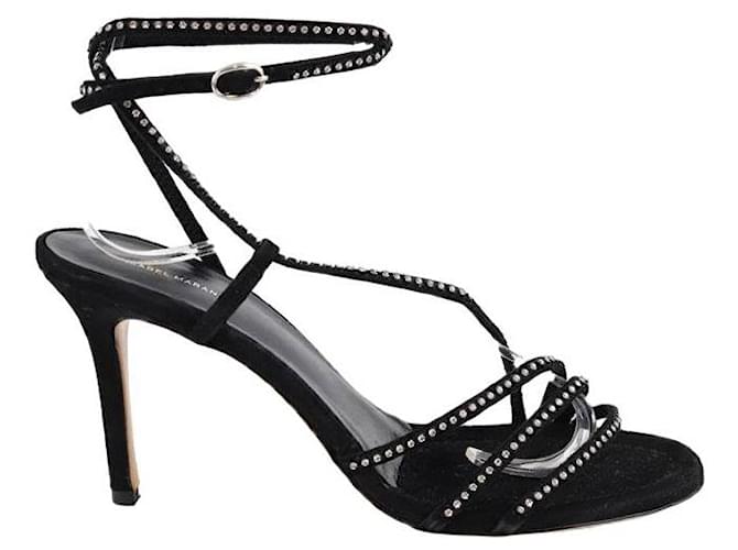 Isabel Marant Leather Heels Black  ref.1362873