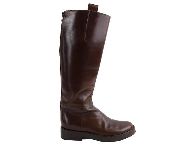 Ann Demeulemeester Botas de cuero