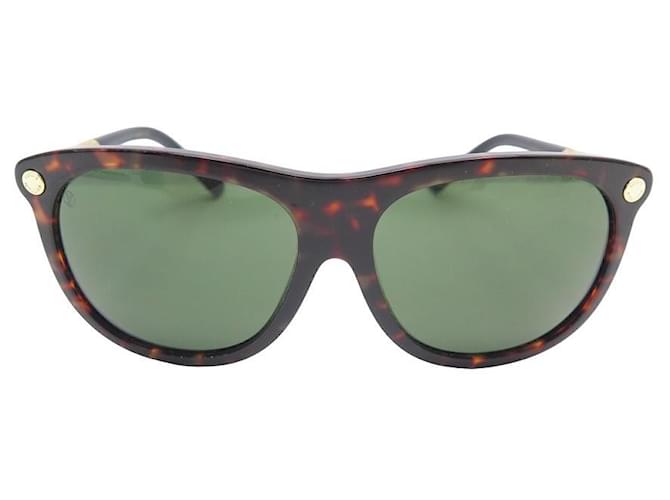 NEUE LOUIS VUITTON VERTIGO MONOGRAM ZO SONNENBRILLE893E-SONNENBRILLE Braun Kunststoff  ref.1363041