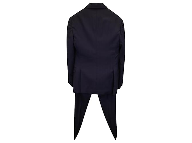 Burberry Suit Set in Navy Blue Wool  ref.1363120