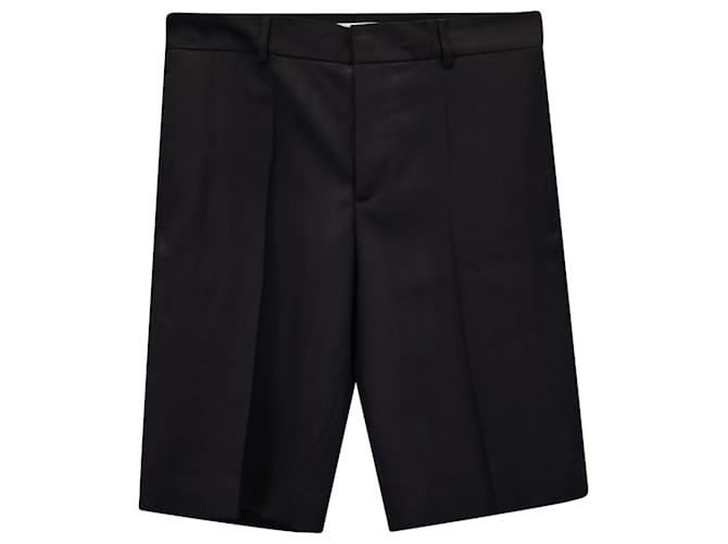Shorts Givenchy in Lana Nera Nero  ref.1363121