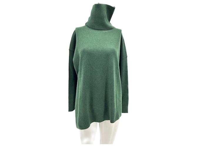 ALL SAINTS  Knitwear T.International S Cashmere Green  ref.1363155