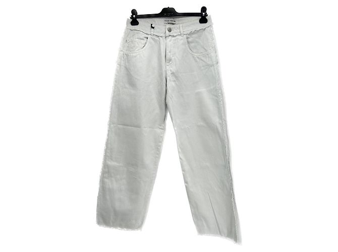 Autre Marque Jeans ICON T.US 26 Algodón Blanco