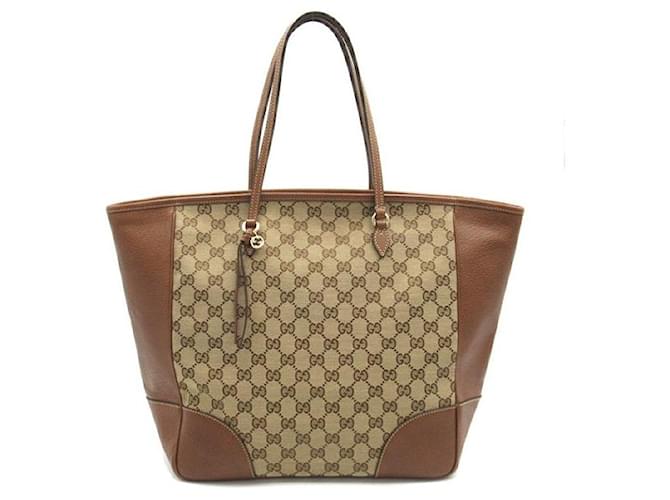 Sac fourre-tout Gucci GG Canvas Bree  Sac en toile 323671 en très bon état  ref.1363238