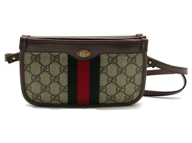 Bolso cruzado Gucci GG Supreme Ophidia  Bolso de lona 626000 en excelente estado Lienzo  ref.1363245